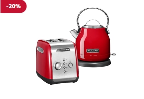 kitchenaid kettle and toaster set