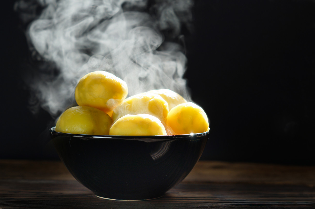 lessare le patate al microonde