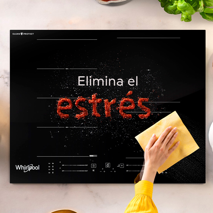 Nueva placa de induccion i100 con CleanProtectTM