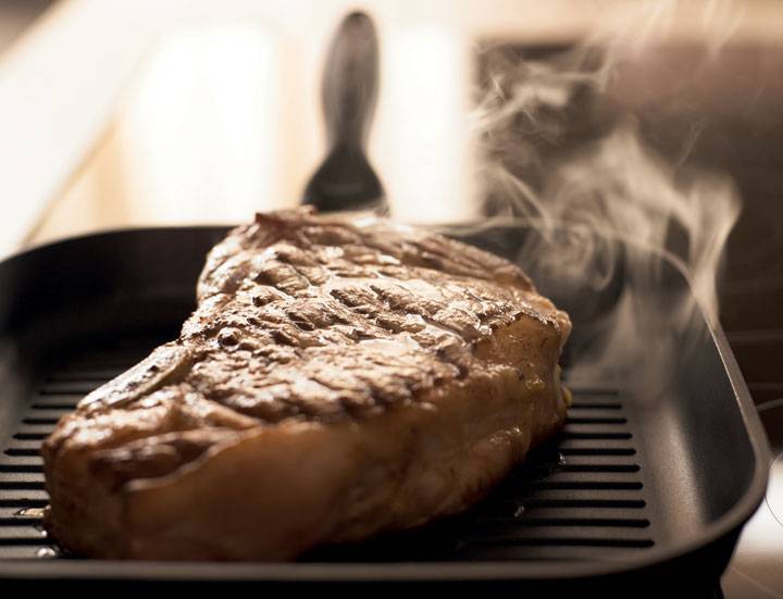 Steak richtig braten