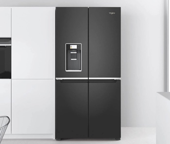 Čtyřdveřové americké chladničky s mrazničkou