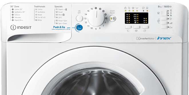 Mașina de spălat rufe cu încărcare frontală - Innex Indesit | Indesit ...