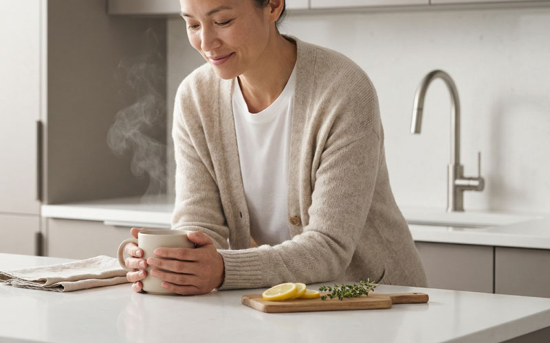 Una cucina che trasforma le attività quotidiane in rituali elevati