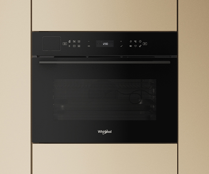 Nieuwe W7 Compacte oven 3-in-1 met microgolffunctie