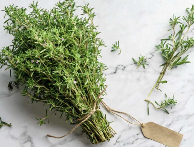 Guarda las hierbas aromáticas frescas en el frigorífico