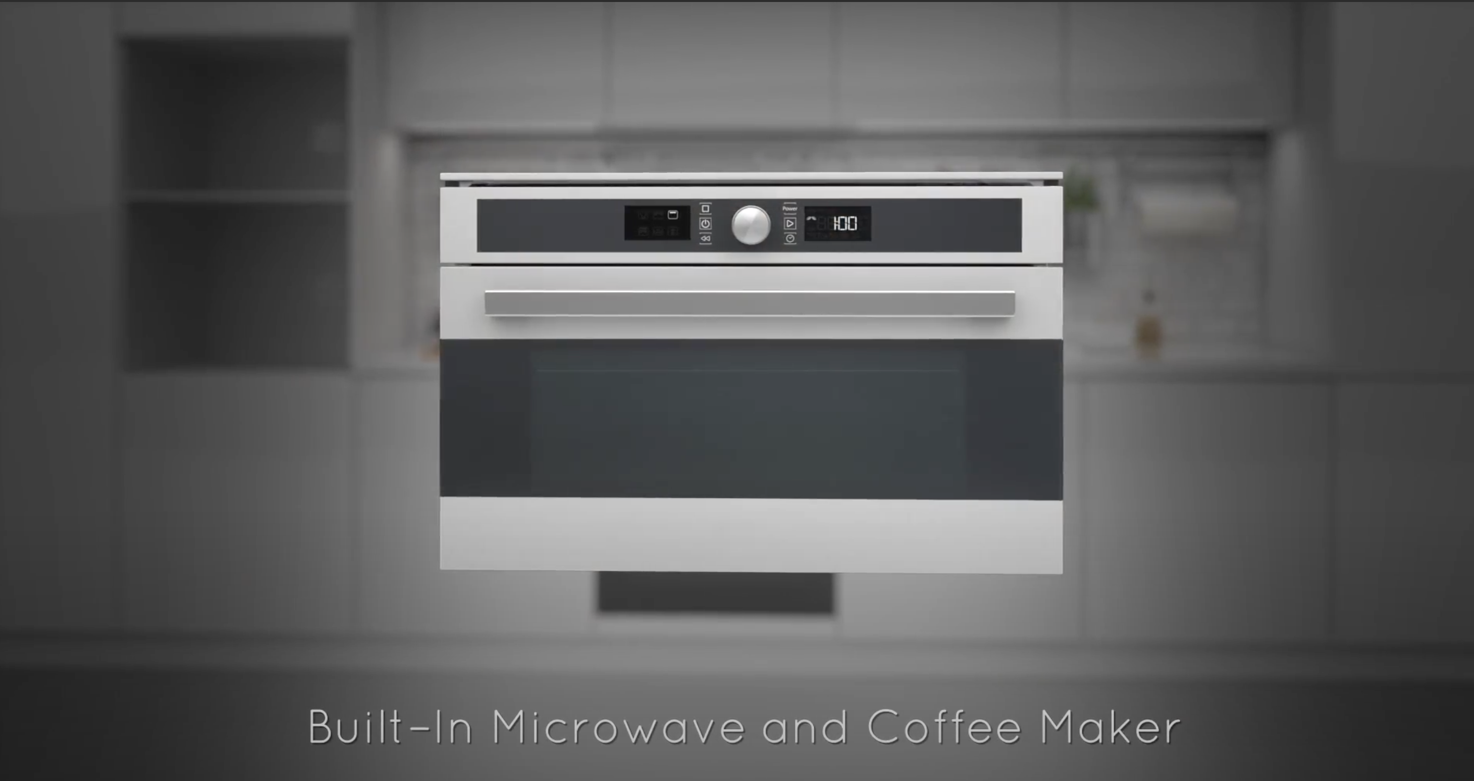 Built-In Microwave and Coffee Maker Installation