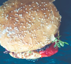 Our Favorite Blue Cheese and Peppers Hamburger Recipe