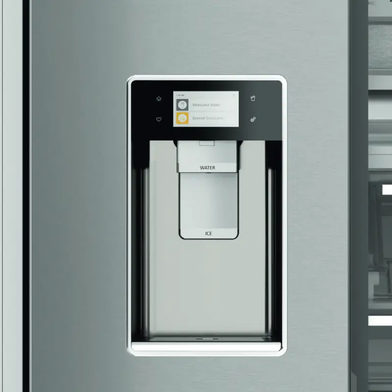 Czy warto kupić lodówkę z dystrybutorem wody lub kostkarką?