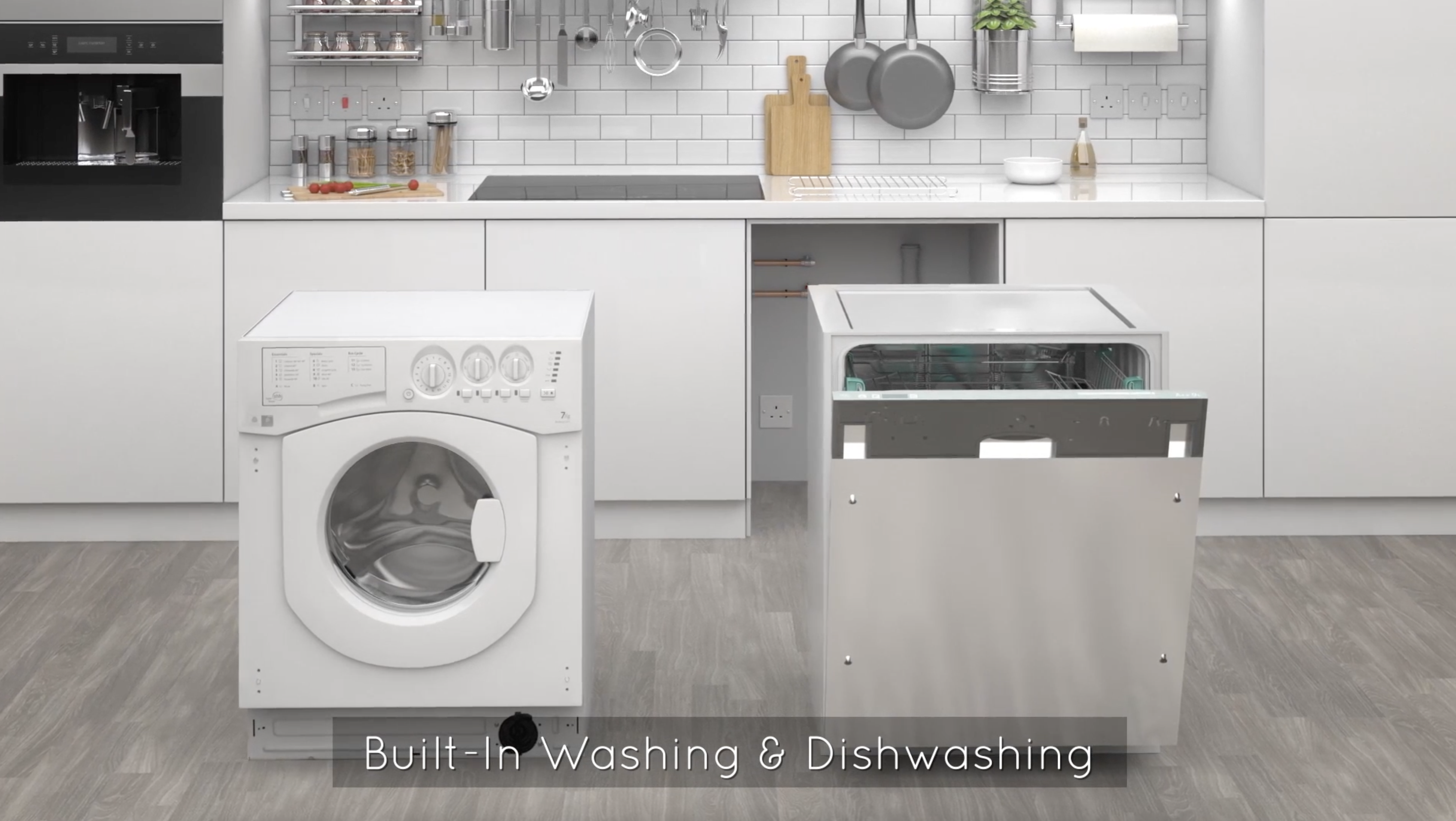 Built-In Washing & Dishwashing Installation