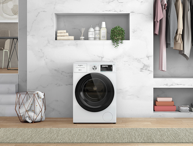 Waterzuinige wasmachine