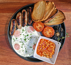 10 Minutes Full English Breakfast