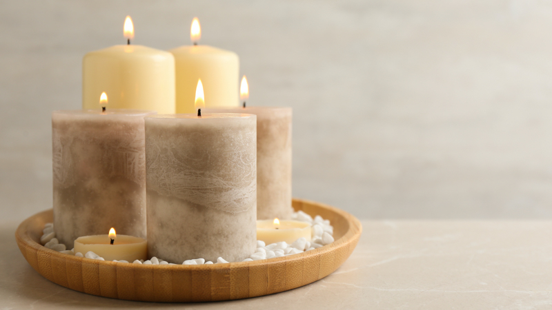 Aromatické sviečky pomáhajú relaxovať a zmierniť stres