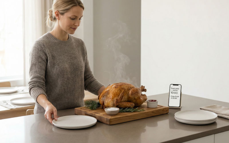 La cucina guidata dall’intelligenza artificiale può rendere meno stressanti i pasti delle feste? A3