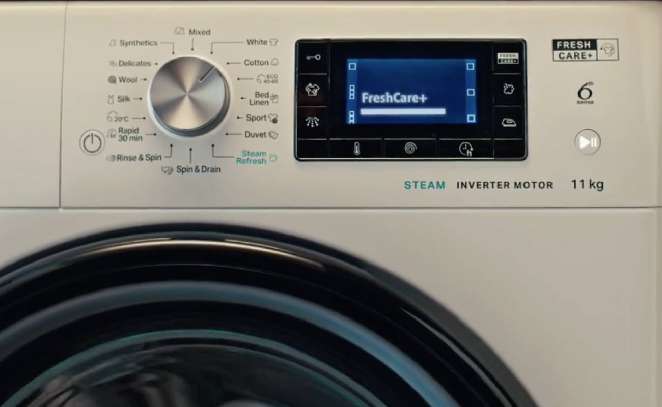 Whirlpool FreshCare+ tvättmaskin | Whirlpool Sverige