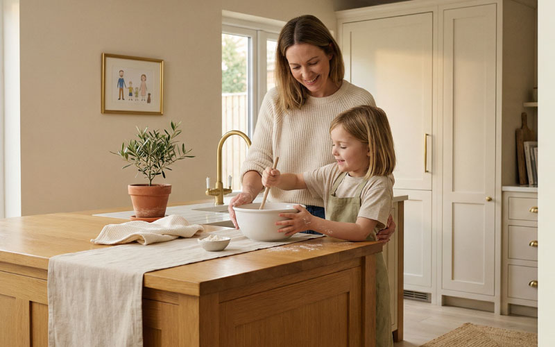9 palette di colori autentici per una calda casa familiare