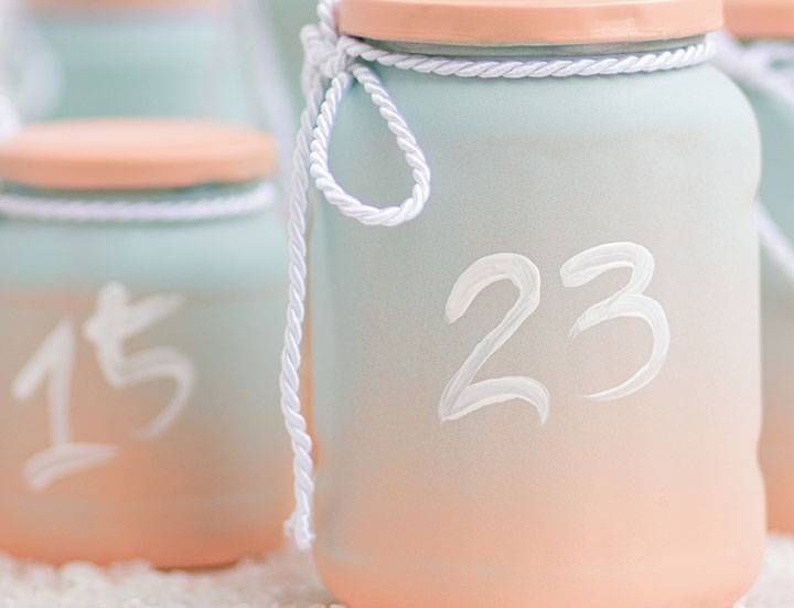 Recycelter Adventskalender