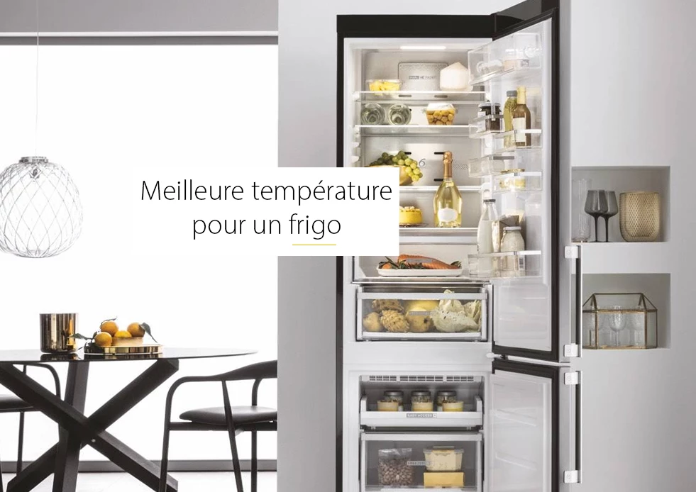 Meilleure température pour un frigo