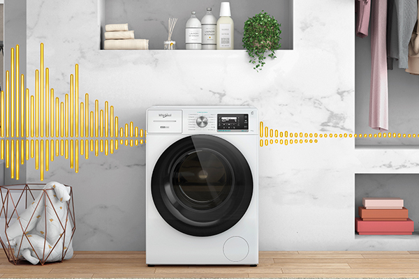 Stille wasmachine in huis