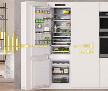 Kombinované vestavné chladničky Total No Frost