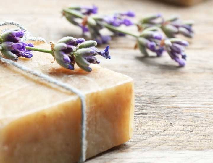 Duftende Seifenblöcke