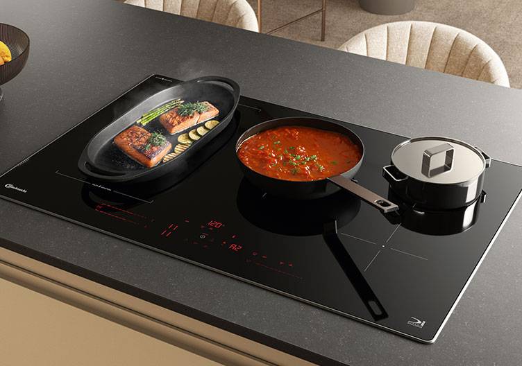 Intelligente Kochfelder mit Temperaturkontrolle