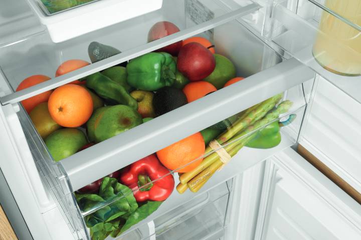 Kühlschrank-Temperatur der verschiedenen Zonen