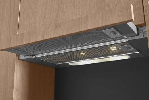 Flachschirm-/Teleskophauben