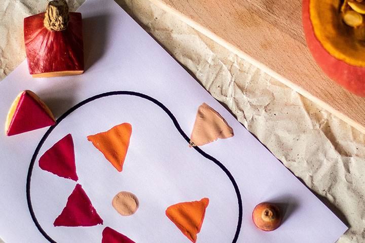 STEMPEL AUS GEMÜSERESTEN