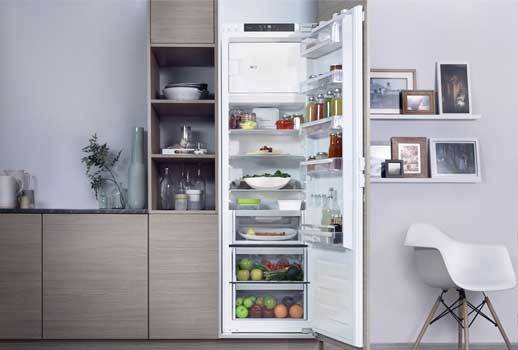 Kühlschränke mit und ohne Gefrierfach