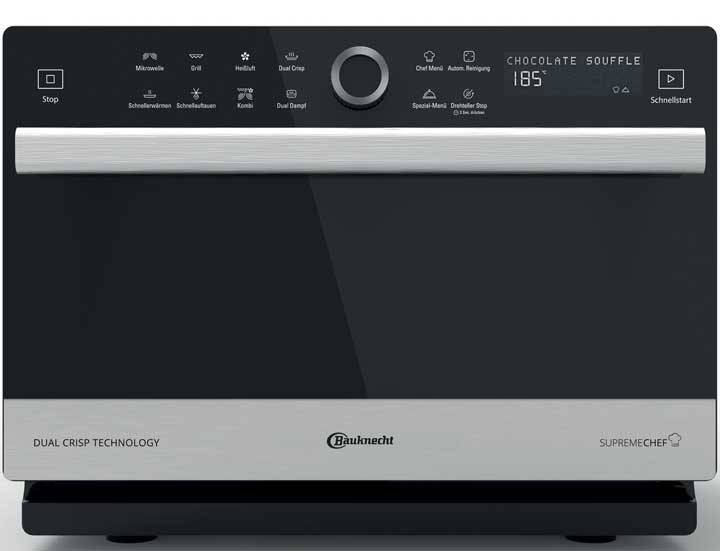 Testurteil SEHR  GUT für Mikrowellenbackofen