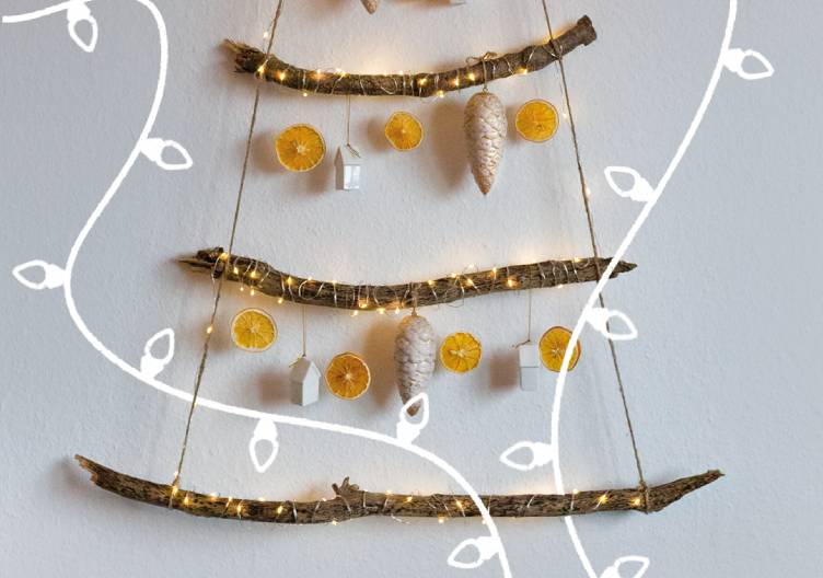 DIY: Upcycling-Weihnachtsbaum