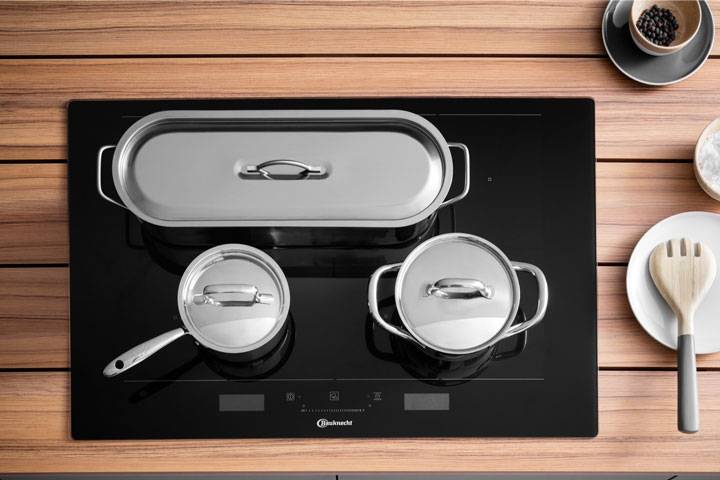Das Induktionskochfeld heizt nicht richtig: Verwenden Sie das richtige Kochgeschirr?