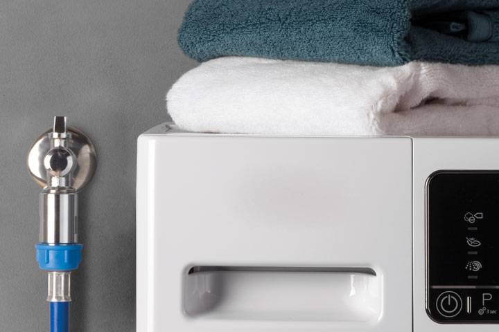 Höhe des Wasseranschlusses der Waschmaschine