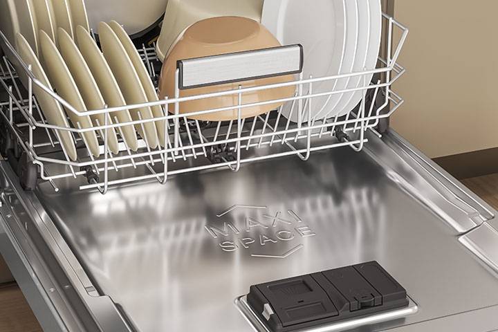 Mehr Platz für Geschirr – Der Maxi Space-Innenraum