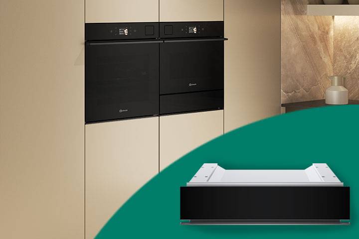 Perfekte Ergänzung: Wärmeschublade für Kompaktmikrowellen