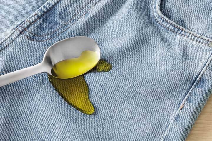 Fettflecken entfernen