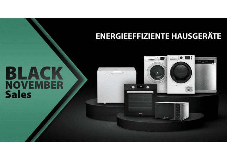 Bauknecht Black Friday Deals 2025:  Energieeffiziente Hausgeräte zu reduzierten Preisen