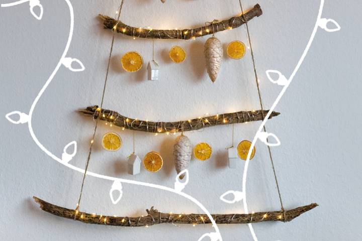 DIY: Upcycling-Weihnachtsbaum