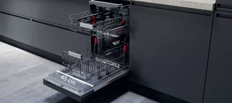 Schmale Geschirrspüler 45 cm Breite