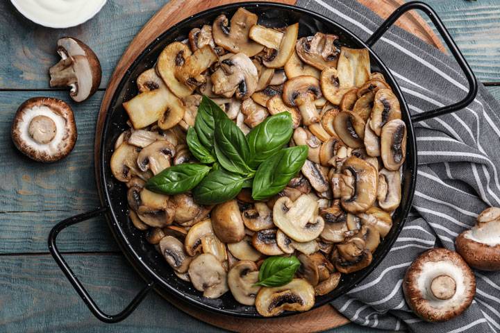 Pilze auftauen und Haltbarkeit