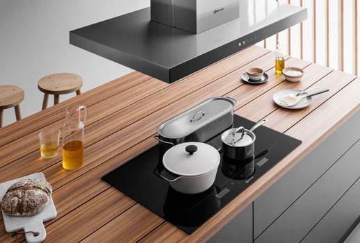 Induktionskochfelder mit Active Cook Modus.