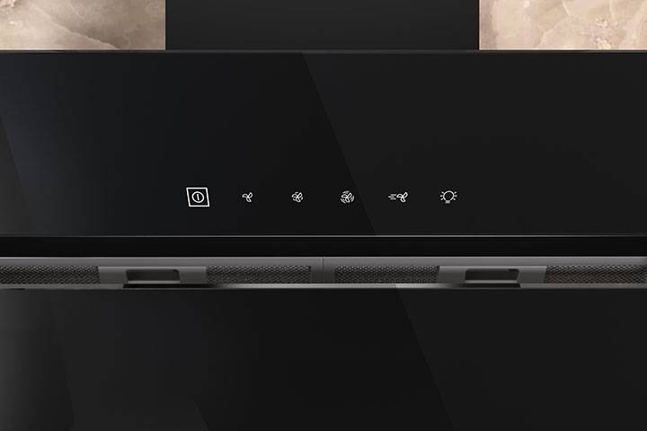 Schlichtes Design in edlem Schwarz