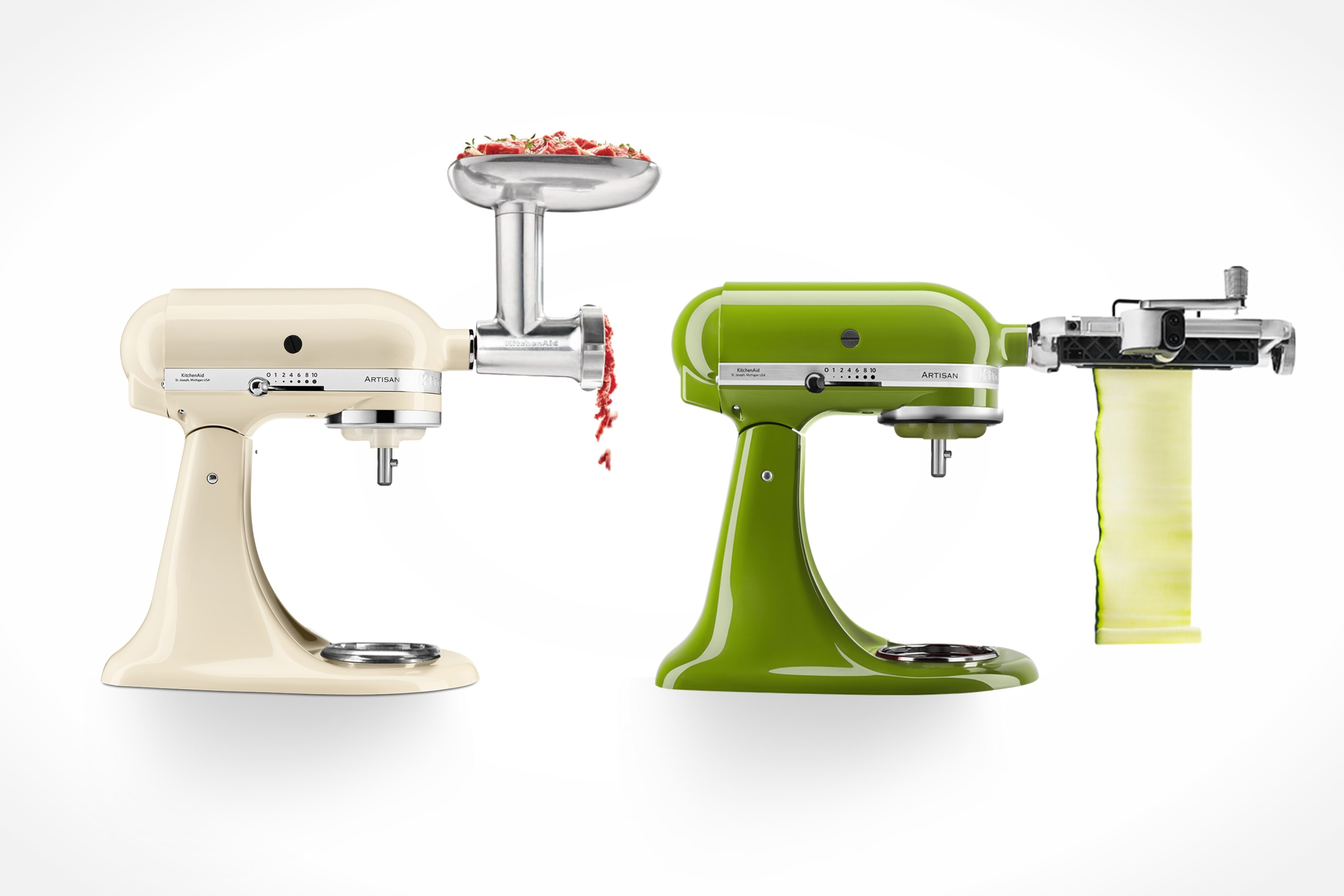 kitchenaid different attachments