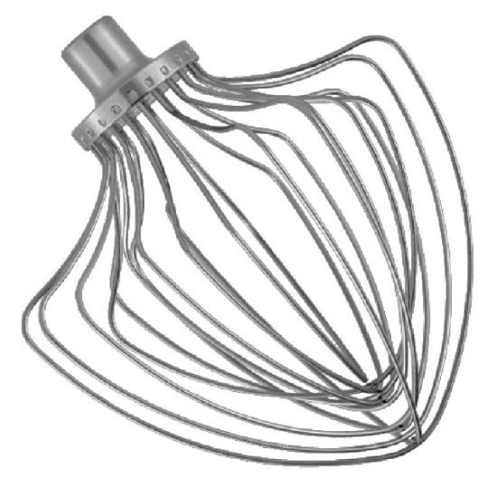 Ballongvisp med 11 trådar