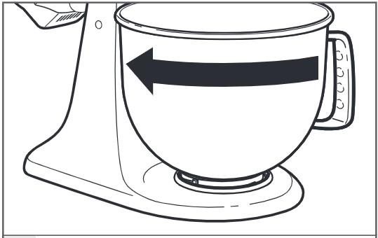 how do you attach bowls to a tilt head mixer step 3