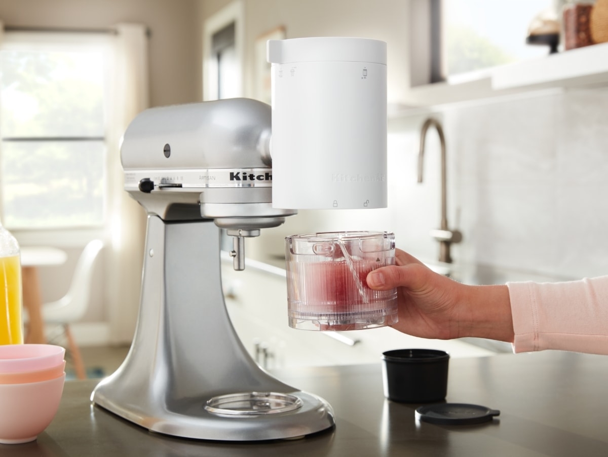 kitchenaid mixer shaved ice attachment