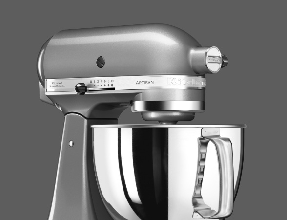 Kitchenaid 5KSM125EAC Artisan Robot pâtissier Creme 4.8 L 300 W 