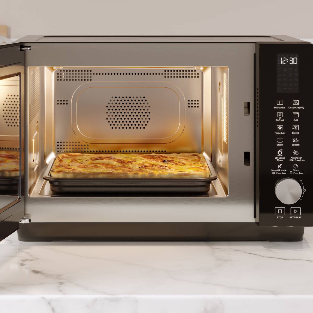 Vrijstaande microgolfoven Whirlpool - MWF 258 B | European