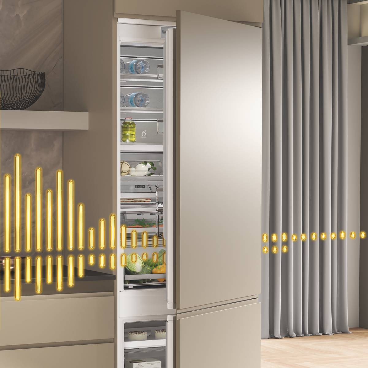 Deseja um ambiente tranquilo na cozinha?