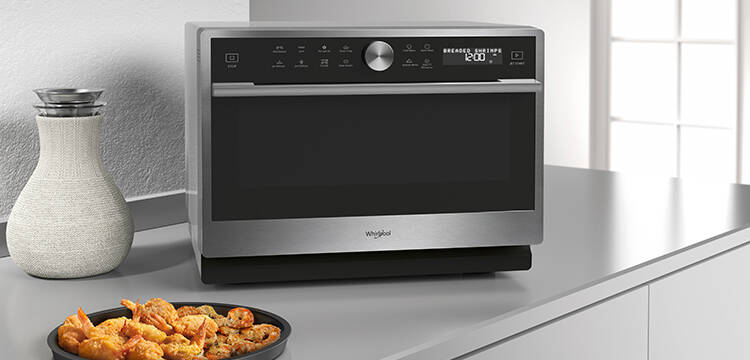 Fotografi av Whirlpool CrispFry i kjøkkenet